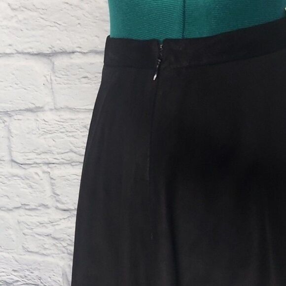 Nwt Joie Kyla Caviar Women's Soft lamb leather circle mini Skirt Size Small - Picture 3 of 7